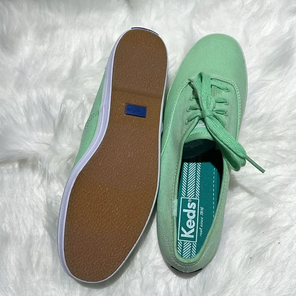 Keds‎ Champion Originals Sneakers Lime Green / White WF534828 Size 7.5.  B76